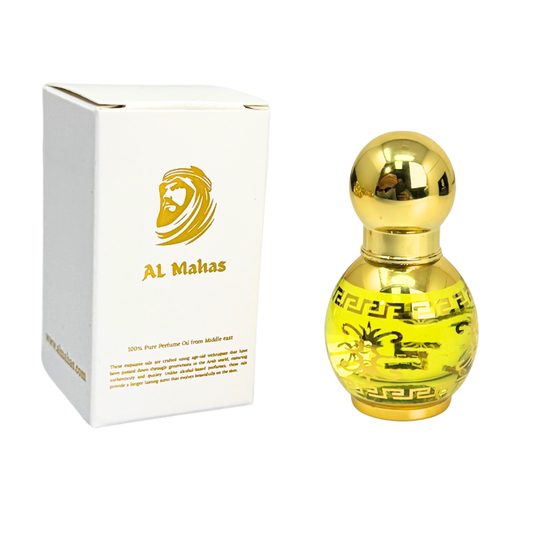 Missu Aura – 10ML Roll-On Perfume Oil Unisex | AL Mahas Perfumes | Fresh Citrus & Aquatic Masculine Fragrance with Yuzu, Lemon, Bergamot, Blue Lotus, Musk & Cedar | Alcohol-Free