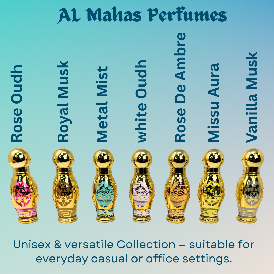 Golden Sand – 10ML Roll-On Perfume Oil Unisex| AL Mahas Perfumes | Sweet & Fruity Oriental Fragrance with Tangerine, Peach, Vanilla, Musk & Amber | Alcohol-Free