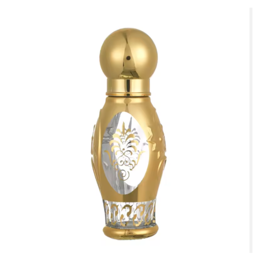 White Oudh Attar – 15 ML Roll-On | Long Lasting Unisex 100% Pure Perfume Oil | Rose, Oud, Sandalwood, Fruity Sweet, Amber & Woody Notes | Alcohol-Free Concentrated Attar