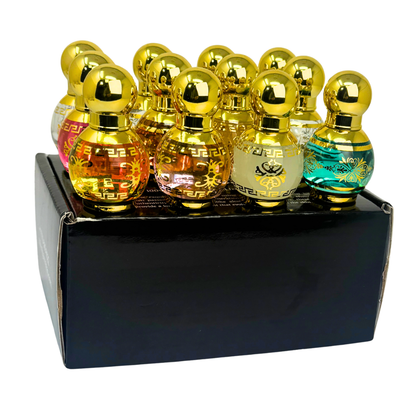 Desired – Wholesale Pack - (10ML x 12 units) Roll-On Perfume Oil for Men | AL Mahas Perfumes | Woody Aromatic Fragrance with Sandalwood, Cedarwood, Vetiver, Citrus & Herbs | Alcohol-Free