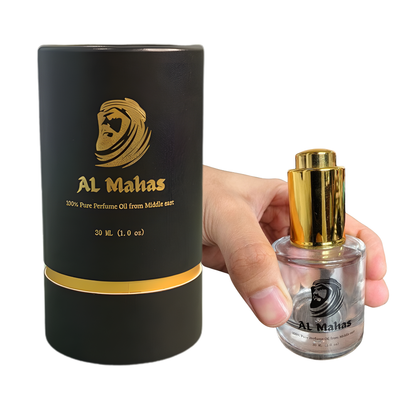 Satin Silk Oud Attar (30 ML)Long Lasting Unisex 100% Pure Perfume Oil. Notes: Rose (Bulgarian and Turkish), oud (Agarwood), vanilla, and violet.