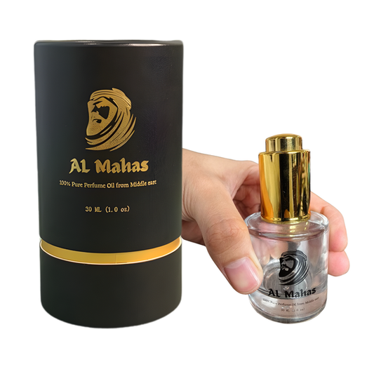 Vanila Musk – 30 ML Oil Dropper bottle Perfume Oil Unisex | AL Mahas Perfumes | Floral, Sweet & Vanilla Fragrance with Lily-of-the-Valley, Rose, Coconut, Musk & Amber | Alcohol-Free